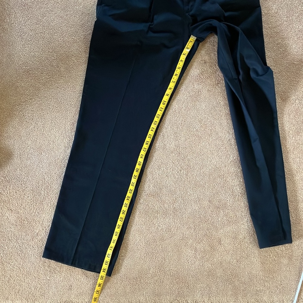 LEE CASUAL BLACK PANTS 
Size 38x34 EXCELLENT CONDITION - Picture 7 of 10